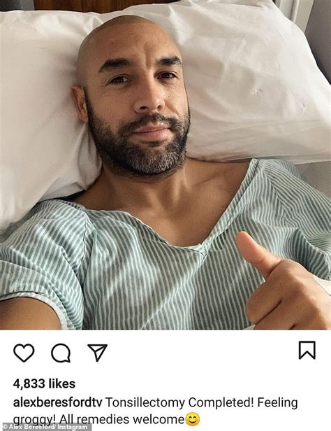 Good morning britain presenter alex beresford has said he didn't want colleague piers morgan to quit the show after they clashed during a discussion about meghan markle. GMB's Alex Beresford gives the thumbs up from hospital bed ...