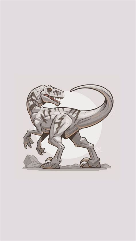 Wallpaper Jurassic World Dominion Atrociraptor Ghost Arte Com Tema De Dinossauro