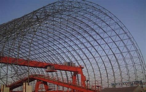 A Space Frame Or Space Structure That Is A 3d Truss In Architecture And