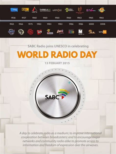 Sabc Media Libraries World Radio Day Sabc Radio Joins Unesco In The