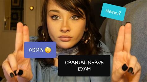 ASMR Minute Cranial Nerve Exam Certified Tingles YouTube
