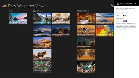 Daily Wallpaper Viewer For Windows 10
