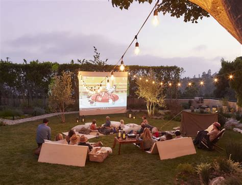 backyard movie night outdoor movies 2023 rentals