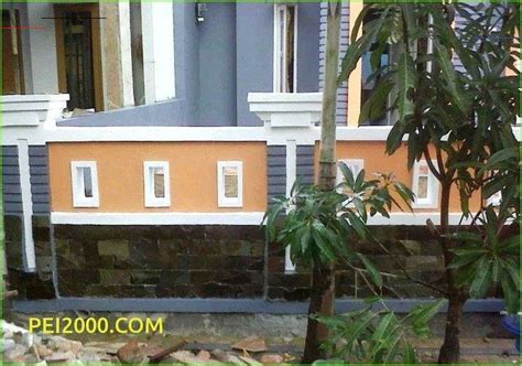 Ungu akan sangat serasi dengan warna kontras seperti abu. Model Rumah Minimalis Cat Ungu - Denah Rumah