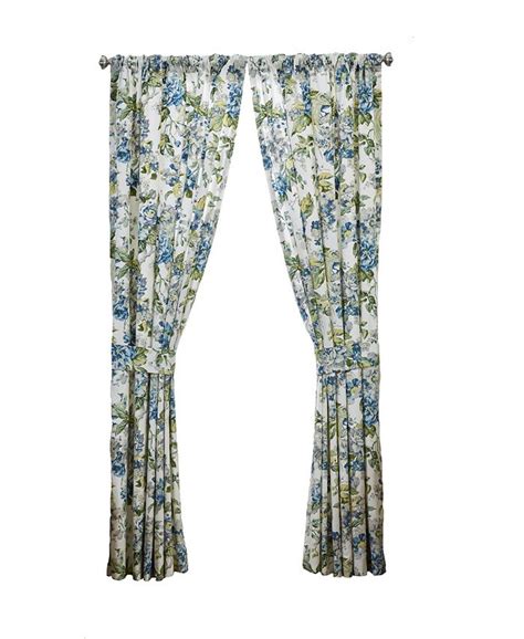 Waverly Floral Engagement Floral Window Drapery Pair Macys