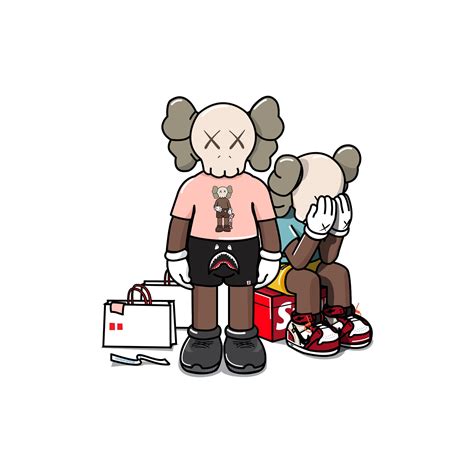 Check Out My Behance Project Kaws X Uniqlo For Hypebeast