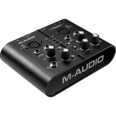 M Audio M Track Plus Usb Audiomidi Interface Mtrack Plusnpte