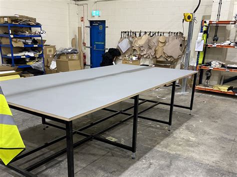 Cutting Table For Fabric Made In Uk High Quality By Spaceguard