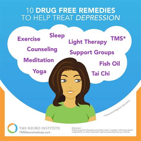 10 Drug Free Remedies To Help Treat Depression Tms Neuro Institute