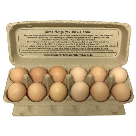 Mulloon Creek Eggs Organic Extra Large 12eggs 700g Harris Farm