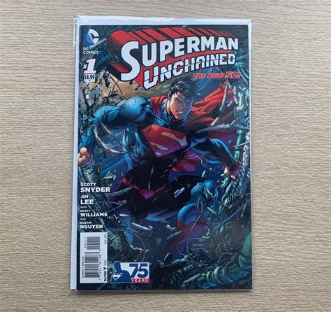 Dc Superman Unchained 1 Hobbies And Toys Books And Magazines Comics
