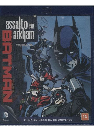Sebo Do Messias Dvd Blu Ray Batman Assalto Em Arkham