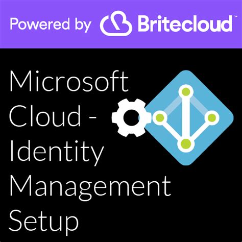 Microsoft Cloud Identity Management Setup Britecloud