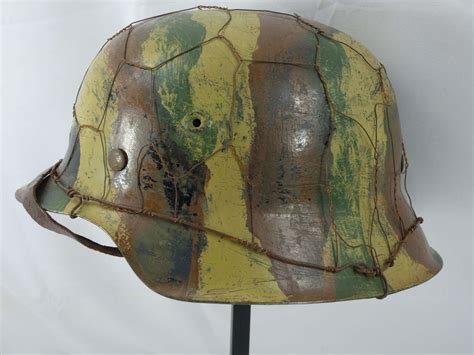 Ww2 German M42 Camo Helmet