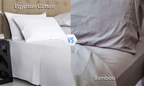 Egyptian Cotton vs Bamboo Bed Sheets - Which Are Better for Your Sleep?