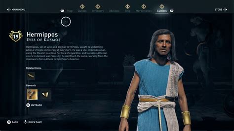 Assassin Creed Odyssey How To Find And Defeat The Cultist Hermippos