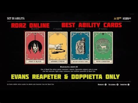 Best horse, and racing tips; RED DEAD REDEMPTION 2 ONLINE ★ BEST ABILITY CARDS ★ LE MIGLIORI CARTE ABILITA' ★ - YouTube