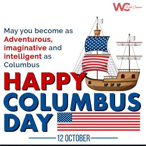 Happy Columbus Day Wishes Messages And Quotes Wishes Companion