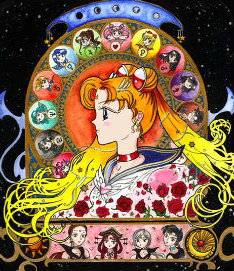 Sailor Moon Zodiac Colour By Littlemooglet On Deviantart