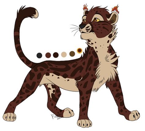 Anime Cheetah Fanart Canvas Smorgasbord