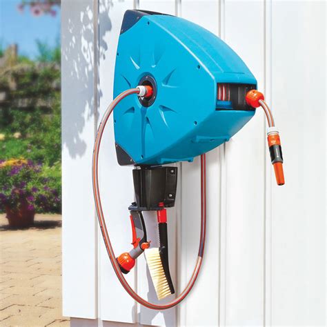 Gardena Wall Mounted Automatic Retractable Hose Reel The Green Head