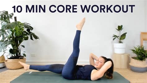Pilates Core Workout Minutes Youtube