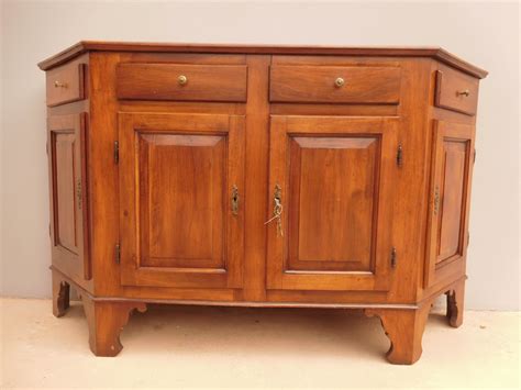 Credenza Servante Veneta Scantonata In Noce Quattro Ante 900 L 169