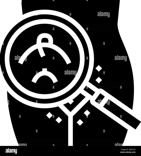 Pubic Hair Glyph Icon Vector Illustration Stock Vector Image And Art Alamy