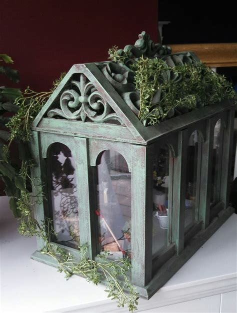 Miniature Conservatory By Slane Dollhouse Garden Miniature Plants