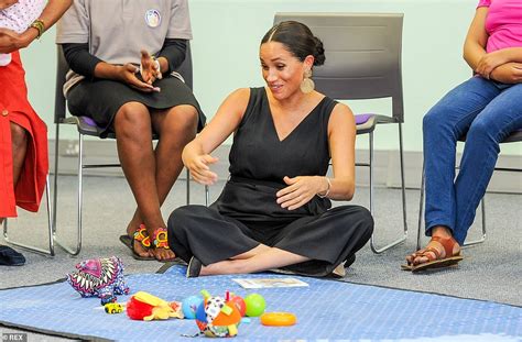 Meghan Markle Gets Women To Join Her On The Floor On Visit To Hiv Group