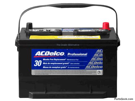 97 1997 Ford Ranger Battery Body Electrical Ac Delco Exide