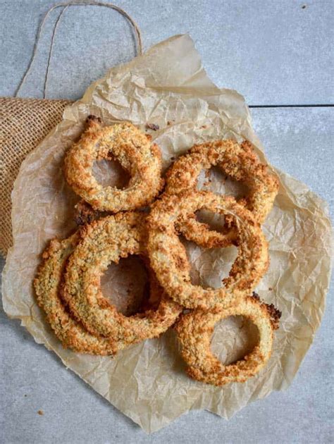 Red robin's crispy onion rings (thick, pictured above, at kroger & walmart and some other places). The Best Crunchy Baked Onion Rings you'll ever eat ...