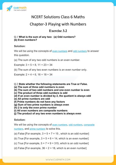 Ncert Solutions Class 6 Maths Chapter 3 Exercise 3 2 Playing With Numbers Download Pdf