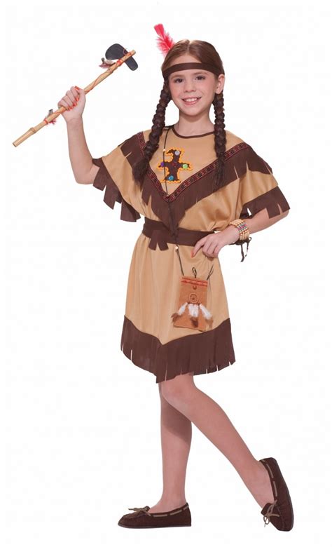Princess Lilly Native American Kids Costume Screamers Costumes