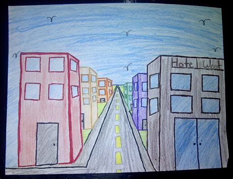 Ms Maryanns Art Class One Point Perspective 4th