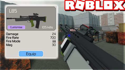Is The L85 Better Than The M4 In Energy Assault Roblox Youtube