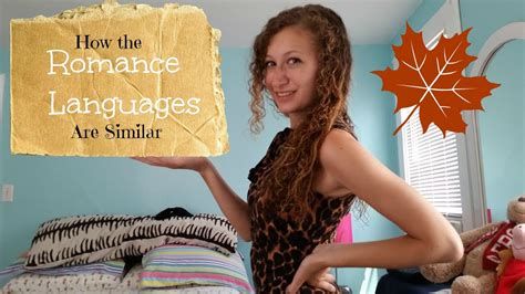 How Similar Are The Romance Languages Youtube