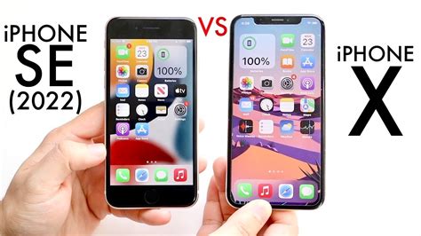 Iphone Se 2022 Vs Iphone X Comparison Review Youtube