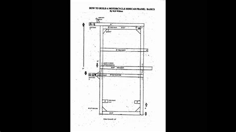 How To Build A Motorcycle Sidecar Frame Booklet Youtube