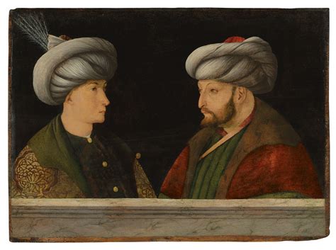 Fatih Sultan Mehmedin Gen Bir Saray Mensubuyla Portresi Serbestiyet
