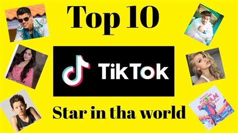 top 10 tiktok star in world 2020 latest top tik tok stars in world most popular tiktok star