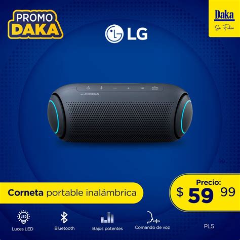 Tiendas Daka on Twitter PROMODAKA trae para ti la corneta inalámbrica LG