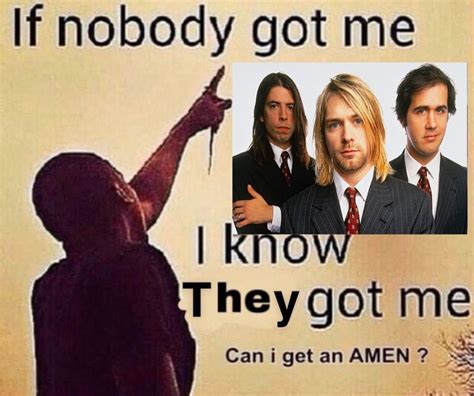 𝗌𝗉𝖺𝖼𝖾𝗂𝗌𝖽𝖾𝖺𝖽 𐐪𐑂 Nirvana Meme Nirvana Music Memes