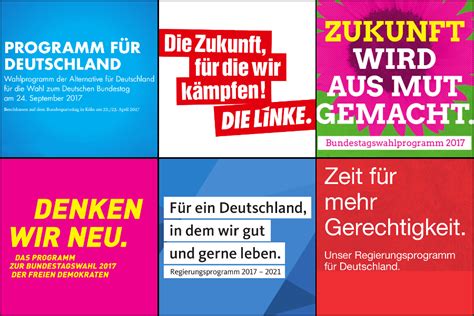 Das parteienkarussell gerät in schwung: Alle Wahl­programme für die Bundestags­wahl 2021 - Bundestagswahl 2021