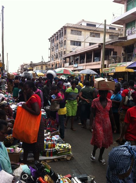 Country Gourmet Traveler Exploring Ghana Makola Market