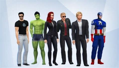 Avengers Sims Sims 4 Sims 4 Characters Sims 4 Mods Clothes