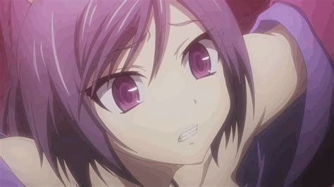 Buxom Maiden With Purple Hair From The Upcoming Seisen Cerberus Anime Hot Girls Photo