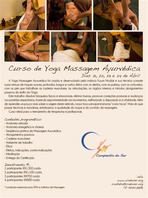 Blog Da Companhia Do Ser Curso De Massagem Ayurvédica Para Spas E Institutos De Massagem