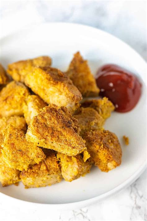 Seriously, these are too good to be true. Vegan Chicken Nuggets - Healthier Steps | Vegan chicken ...
