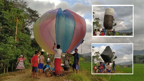 Balon Terbesar Di Desa D Tradisi Setiap Kupatan 2019 Youtube